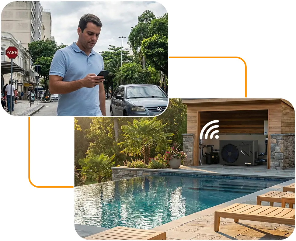 Trocador de calor para piscina econômico.